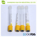 Vacuum Blood Collection Tube / gel &amp; clot Tubo ativador / tubo amarelo